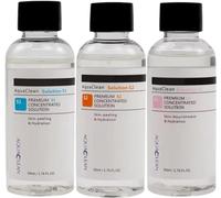 Aqua Peeling Hydro Facial Serum 50ml/1.76FL.OZ Deep Cleaning Liquid Oxygen Liquid Water Cleaning Disinfectant Use for Hydro Facial Machine Elitzia ETLB245 ETQY1104 Set of 3 Bottles