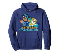 AQUA PUPS LET'S SAVE PUPLANTIS Pullover Hoodie