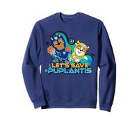 AQUA PUPS LET'S SAVE PUPLANTIS Sweatshirt