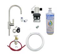 Aqua Quality Aq-100 High Flow Undersink Drinking Water Filter System With Chrome Tap