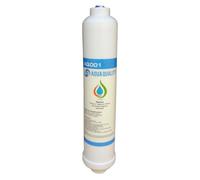 Aqua Quality In-Line Under-Sink Replacement Water Filter (1 Pack) AQ001, 1 GPM, 6-Month Filter Life