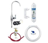 Aqua Quality Under Sink Drinking Water Tap Filter Kit System Including Tap And Accessories With Baseball Tap