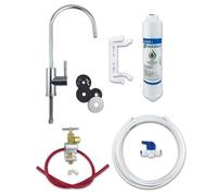 Aqua Quality Under Sink Drinking Water Tap Filter Kit System Including Tap And Accessories With Chrome Tap