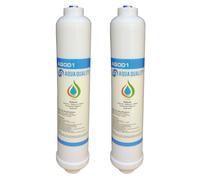 Aqua Quality Under Sink Replacement Water Filters (2 Pack)