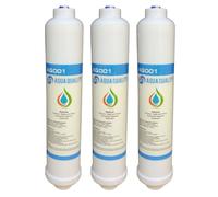 Aqua Quality Undersink Replacement Water Filters (3 Pack)