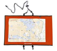 Aqua Quest Waterproof Trail Map Case - 100% Waterproof Document Dry Bag Holder with Clear Window & Lanyard - Orange