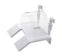 Aqua Ramp - Turtle for Habitat Access | Ladder Climbing Deck with Stable Suction Support Textured Grip Steps & Floating Basking Zone Design for Aquarium Tank Terrarium Enclosure Home