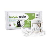 Aqua Resin® - Alpha Plaster (White Mineral Resin) | Satin Porcelain Effect, Ready with Water | Safe & Non-Toxic | Intense White & Colorable | for DIY, Molding & Artistic Creations (6 kg)