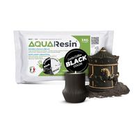 Aqua Resin® - Alpha Plaster (Mineral Resin) | Satin Porcelain Effect, Ready with Water Only, Safe and Non-Toxic, White or Black and Tintable, for DIY, Molds, Creative Objects (Back, 3 kg)