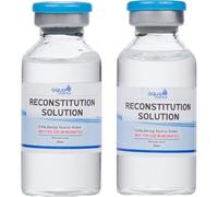 Aqua Science 2 Pack Reconstitution Solution - 30ml - Ultra Clean Solution in Premium Glass Bottles | Made in the USA