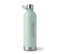 AQUA~SEAL® Premium Double-Walled Stainless Steel Bottle 960 ml Vacuum Insulation 12 Hours Warm & Cold for Aarke Carbonator 2/3 Philips GoZero Brita SodaOne Stelton etc. Dishwasher Safe (Mint)