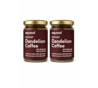 Aqua Sol Dandelion Coffee | 100 g | Roasted Dandelion Root Coffee-Alternative | Caffeine-Free, Vegan & Plant-Based x 2 Pack