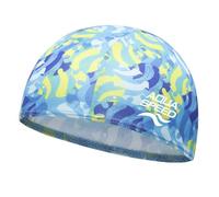 Aqua Speed - Baby Swimming Cap | Soft Swim Cap for Toddlers | Comfortable Stretch Fit with Fun Print (Blue, One Size)