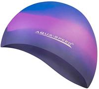 Aqua-Speed Men Bunt Silicone s Multicolor Swim Cap - Mix, One size