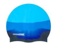 Aqua Speed Men Bunt Silicone s Multicolor Swim Cap - Mix, One size