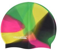 Aqua Speed Men Bunt Silicone s Multicolor Swim Cap - Mix, One size