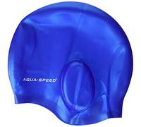 Aqua Speed Men Ear Cap Silicone s Swim Cap - Blue, One size