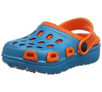 Aqua Speed Men Silvi Kids Pool Shoes - Blue/Orange, Size 25