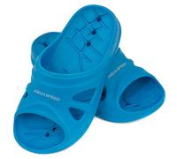 Aqua Speed - Set - Bath slippers FLORIDA + microfibre towel | Ladies | Men | Children | Shower sandals | Bath slippers