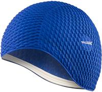Aqua Speed swim cap | bathing cap | sports | training | swimming | long hair | latex | Bombastic Tic-Tac | Bombastic/medium blue /10