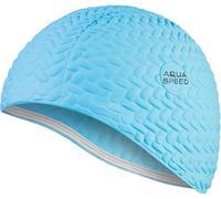 Aqua Speed swim cap | bathing cap | sports | training | swimming | long hair | latex | Bombastic Tic-Tac | Turquoise