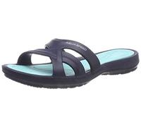 Aqua Speed Women's Panama Pool Slippers, Navy/Turquoise, 38 EU, 5 UK