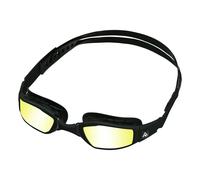 Aqua Sphere Ninja Yellow Titanium Mirrored Goggles - Black