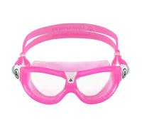Aqua Sphere Seal Kid 2 Swim Goggles - Ultimate Underwater Vision, Comfortable, Anti Scratch Lens, Hypoallergenic - Unisex Children, Clear Lens, Pink Frame