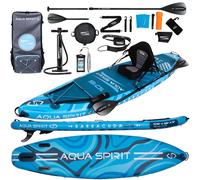 Aqua Spirit 10'6 iSUP Premium Inflatable Stand up Paddle Board Top Accessories