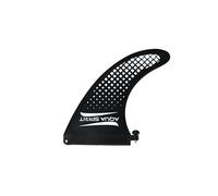 Aqua Spirit SUP Replacement Curved Fin, Removable Inflatable Paddle Board Fin Lightweight Durable Suitable for Barracuda, Tempo, Splash, Flameback, Vanguard, Tidal King California & Miami & more