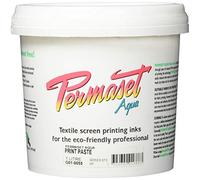 Aqua Standard Print Paste 1 Litre - Screen Printing Paste for Fabric - Ideal Screen Printing Kit for Home Office, Starter Kit, Fabric Paint, Screen Printer and Other Fabric Ink