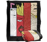 Aqua Teen Hunger Force Group Tiles Silky Touch Super Soft Throw Blanket 152 X 127 Cm