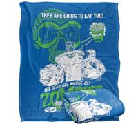 Aqua Teen Hunger Force Zombies Silky Touch Super Soft Throw Blanket 152 X 127 Cm