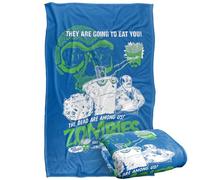 Aqua Teen Hunger Force Zombies Silky Touch Super Soft Throw Blanket 91 x 147 Cm