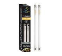 Aqua-Terra Lighting 2.4% UVB T5 Tube 8 Watt Lamp. for Shade Dwelling/Arboreal Species in Ferguson Zones 1-2. 8w Bulb Provides Full Spectrum+UVB Lighting - Replace Every 12 Months - Pack of 2 Bulbs.