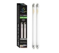 Aqua-Terra Lighting 7.0% UVB T5 Tube 8 Watt Lamp. for Shade Dwelling/Arboreal Species in Furguson Zones 1-2. 8w Bulb Provides Full Spectrum+UVB Lighting - Replace Every 12 Months - Pack of 2 Bulbs.