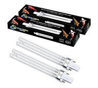 Aqua-Terra Lighting 9W Pond Filter Bulb - UVC Ultra Violet Bulbs for Filters & Clarifiers - Germicidal G23 2pin PLS lamp Base for Replacing UV Bulbs in Garden Pond Filters