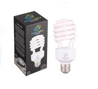 Aqua-Terra Lighting UVA UVB 23w Tropical 5.0 Bulb Ideal for Aquariums/Terrariums with Terrapins, Box Turtles, Frogs, Snakes and Birds - E27 Standard Screw Base - Ideal for Natural Sun Light Effect