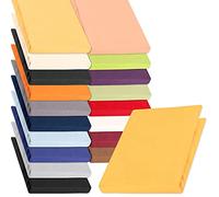 aqua-textil Pur Fitted Sheet Divan Water Beds Cotton 140x200-160x220 cm corn yellow