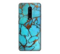 Aqua Turquoise Gemstone Graphic Printed Case Cover For OnePlus 7 Pro