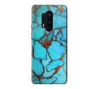 Aqua Turquoise Gemstone Graphic Printed Case Cover For OnePlus 8 Pro
