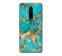 Aqua Turquoise Stone Case Cover For OnePlus 7 Pro