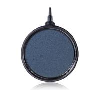 Aqua Universe 132mm Round Air Stone Disc for Fish Tank Air Pump, Black Frame Ideal for Aquarium, Ponds and Hydroponics