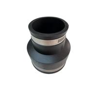 Aqua Universe 3"-2" Flexible Reducer with Hose Connectors Reducing Connector with Hose Pipe Fitting Efficient and Reliable Rubber Coupling Solution for Copper, PVC, Cast Iron and Steel Pipes