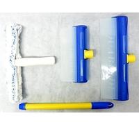 AQUAB Nr. 1 - 1x Small and Large with Silicone Lip Water Collection Gutter External Water Collection Tank, 1x Washer, + 1 Handle - As Seen On TV