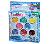 Aquabeads Jewel Bead Pack - 800 jewel beads - Beading Kit Multicoloured