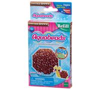 Aquabeads Jewel Bead Pack - Brown (C-32738) Refill for Water-Activated Bead Craft - 600 Beads, Ages 4+