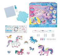 Aquabeads Mystic Unicorn Set, Art & Craft Bed kit 31944 | Bead shimmering unicorns & rainbow magic - sparkly designs set with just water, an enchanting gift for unicorn fans, Ages 4+
