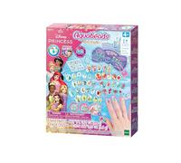 Aquabeads Nail Studio - 35071 Disney Princess Nail Designer Kit | Create royal press-on manicures fit for princesses - mess-free, water-activated spa fun, party favor pick, Ages 4+