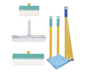 Aquablade A THE ORIGINAL | Silicone Squeegee with Reservoir | Window Cleaning Kit | Professional Quality | HS Code 9603909900 Customs Authorisation REX No. ITREXIT04942720287